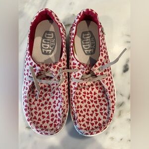 Hey Dude Wendy Youth Love Sneakers